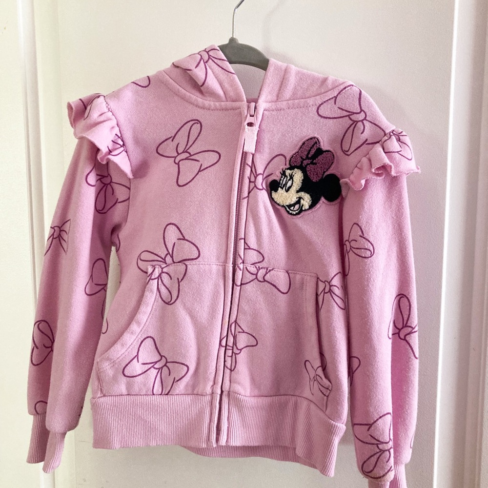 Disney Minnie Mouse Pink Toddler Hoodie